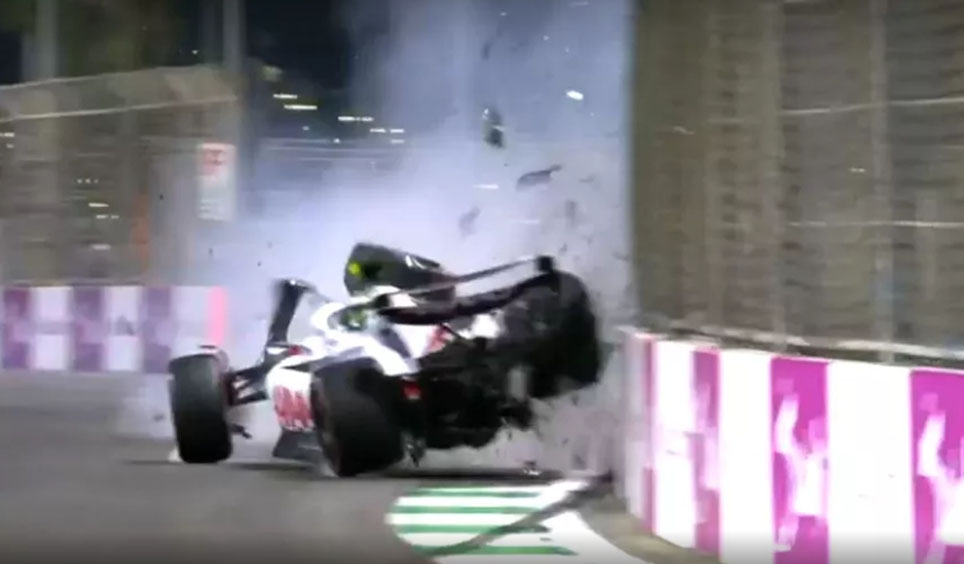 Mick Schumacher sobre grave acidente no GP da Arábia Saudita
