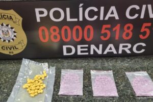 Polícia Civil realiza operação contra o tráfico de drogas sintéticas