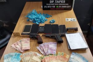 Polícia Civil prende casal de traficantes em Tapes