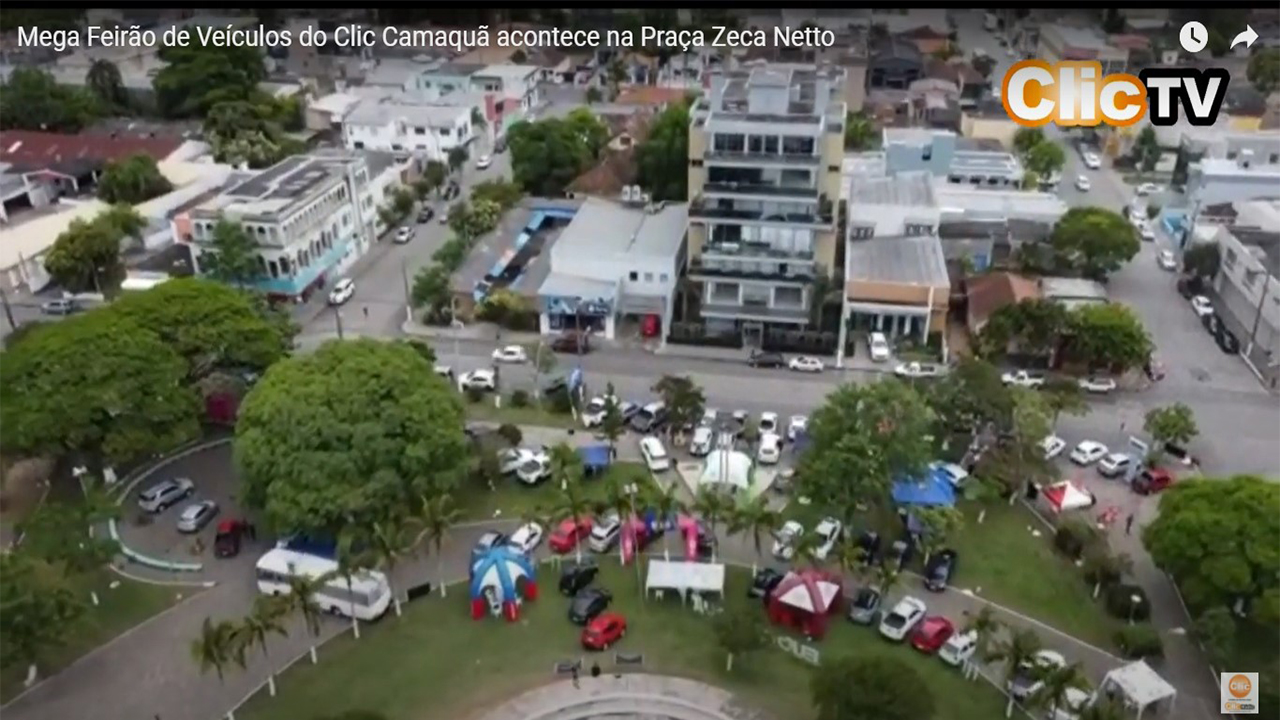 Mega Feirão de Veículos do Clic Camaquã acontece na Praça Zeca Netto