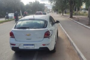 Acidente envolve carro e motocicleta na Faixinha, em Camaquã