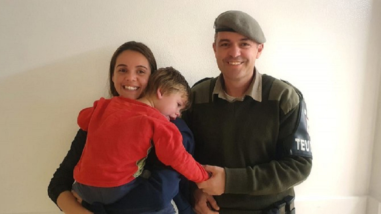 Policial militar ajudou a salvar vida de bebê