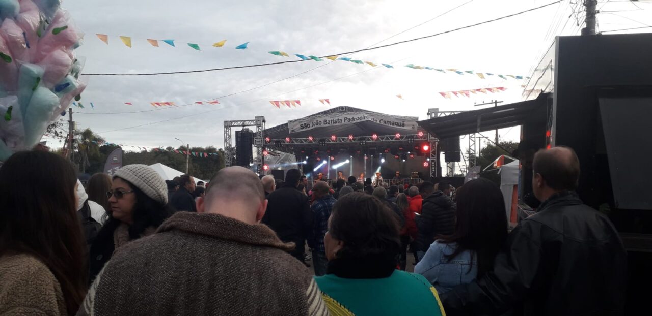BM divulgou estimativa de público da Festa de São João Batista