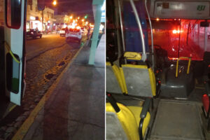 Motorista de ônibus é agredido por assaltantes em Camaquã