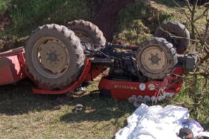 Agricultor morre esmagado por trator em Farroupilha