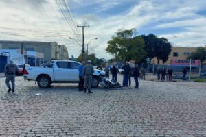 Grave acidente deixa motociclista ferida em Camaquã (5)