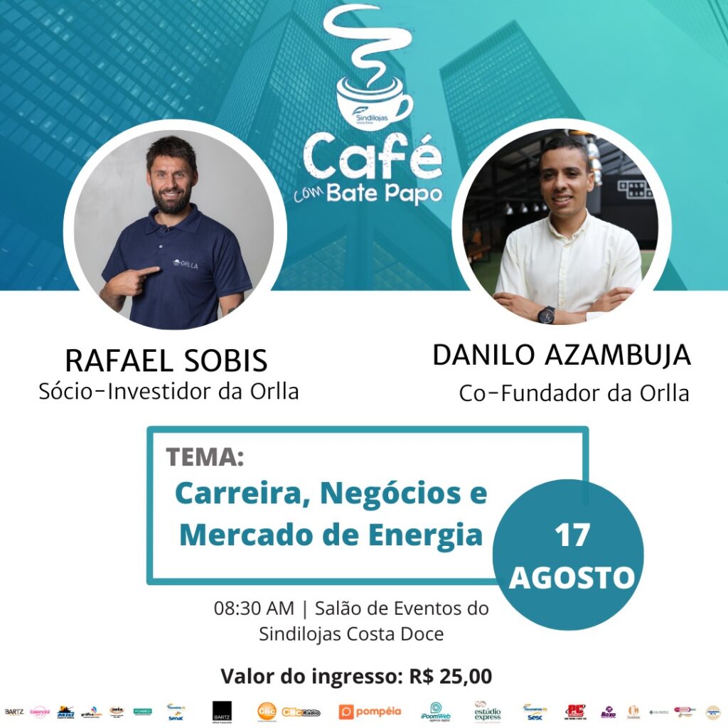 Rafael Sóbis palestra no Café com Bate Papo do Sindilojas