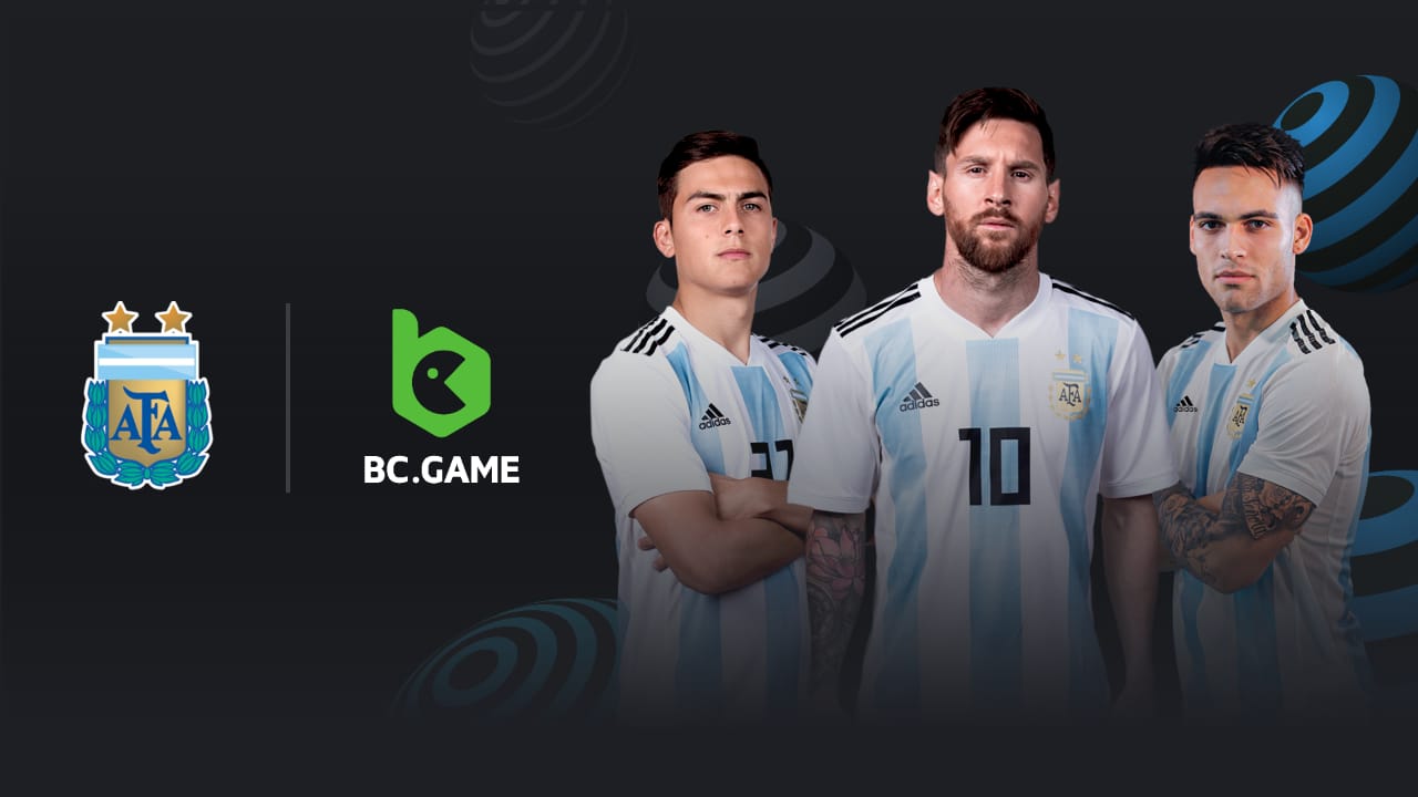 Associação Argentina de Futebol apresenta o Crypto Casino BC.GAME como patrocinador global