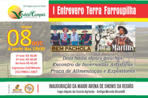 Joca Martins é atração da inauguração do Verdes Campos Lazer & Eventos, em Camaquã