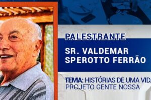 Co-fundador das Lojas Pompéia, Valdemar Sperotto Ferrão palestra na ACIC