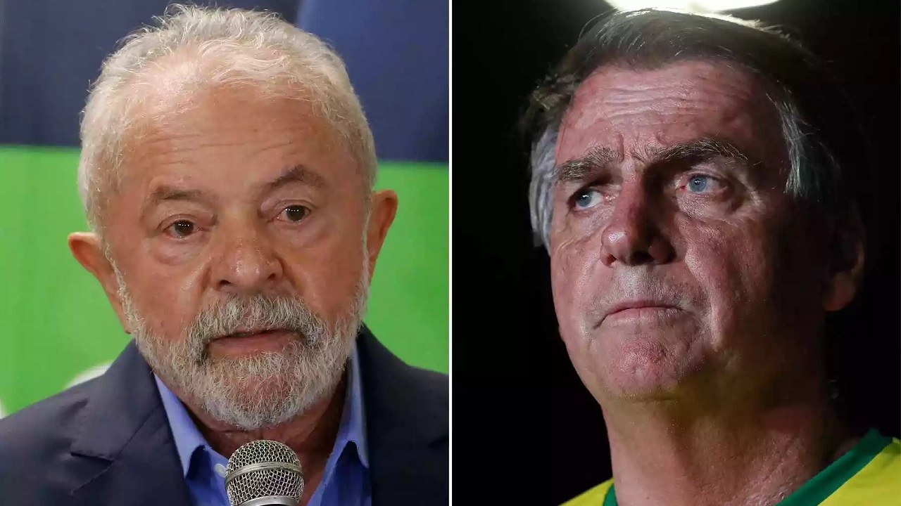Atlas: Lula tem 53% de intenções de votos válidos e Bolsonaro tem 47%