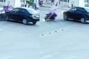 Motorista provoca acidente no Centro de Camaquã e foge sem prestar socorro