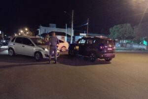 Acidente envolve dois veículos no Centro de Camaquã nesta sexta-feira