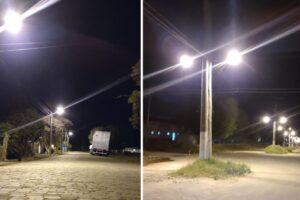 Vila São Carlos e no Distrito Industrial recebem mutirão de iluminação