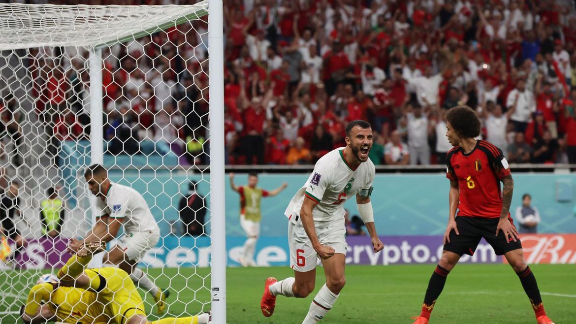 Marrocos derruba favoritismo da Bélgica e assume liderança do Grupo F na Copa