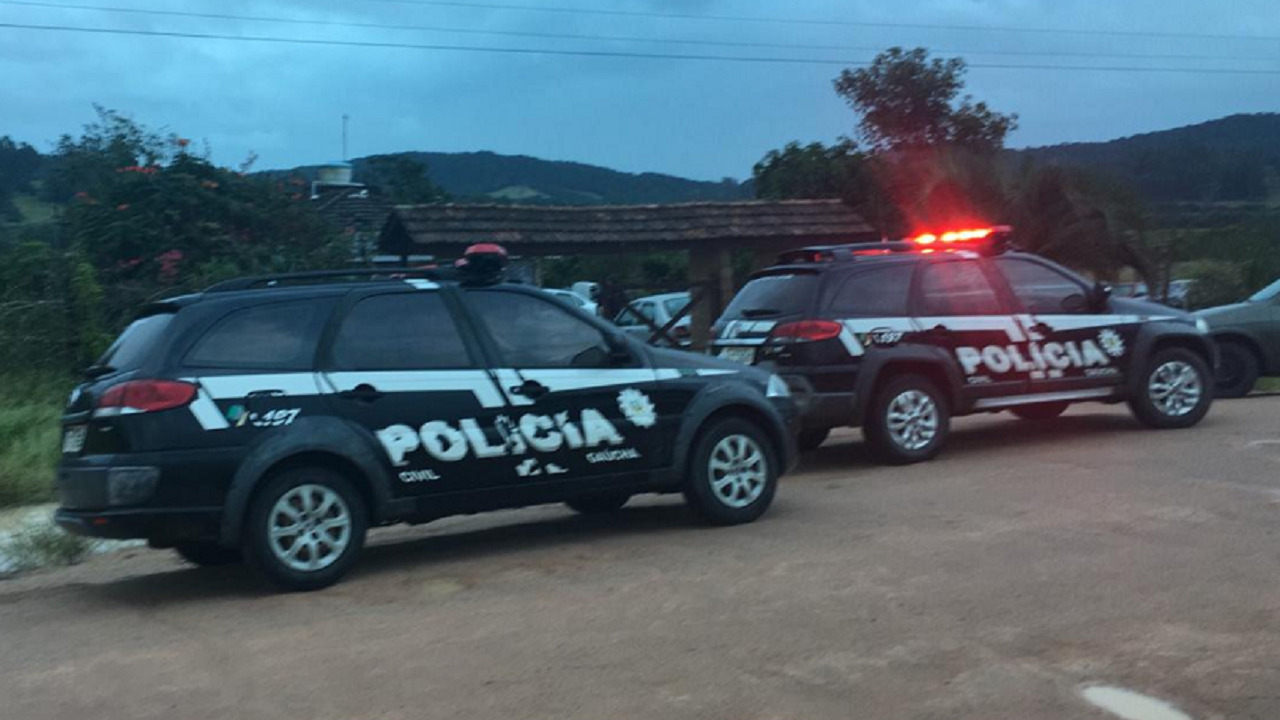 Polícia Civil realiza operação contra célula criminosa em São Lourenço do Sul