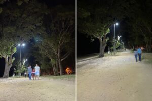 Prefeitura de Arambaré inaugura iluminação de LED na orla da praia (3)