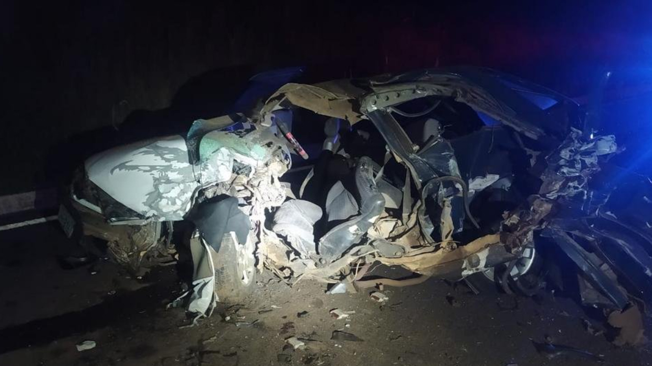 Motorista morre em acidente envolvendo quatro veículos
