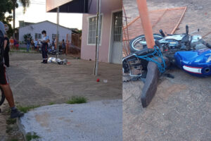 Motociclista morre em acidente no bairro Viégas