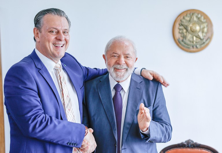 Presidente Luiz Inácio Lula da Silva e o ministro da Agricultura e Pecuária (Mapa), Carlos Fávaro